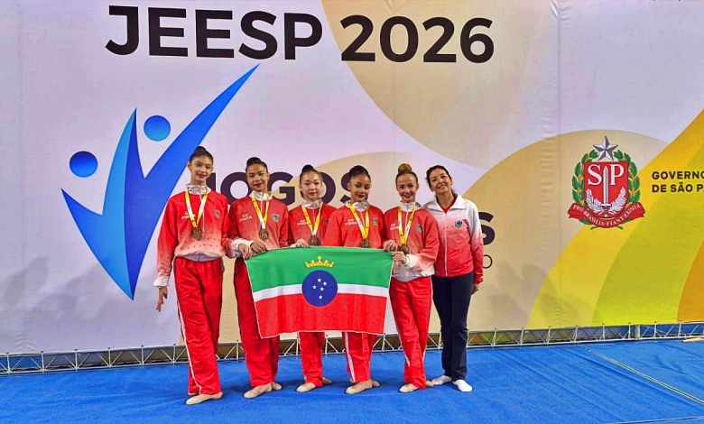 Ginástica rítmica de Pindamonhangaba garante vaga na final estadual dos Jogos Escolares