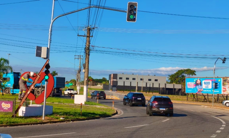 Nova Rotatória no Araretama Recebe Novo Sistema Semafórico a partir de 1º de Junho
