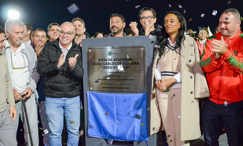 Pindamonhangaba inaugura pista de atletismo moderna e internacional