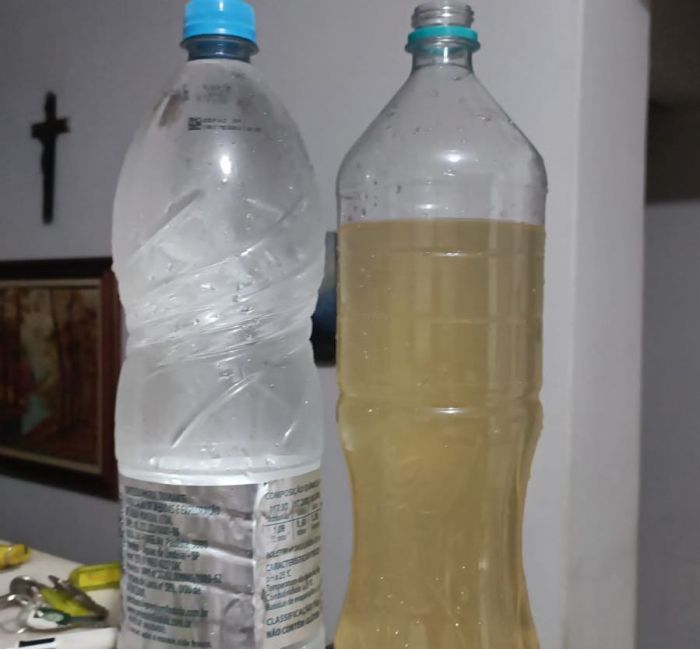 Água escura e com odor gera reclamações de moradores em Pindamonhangaba