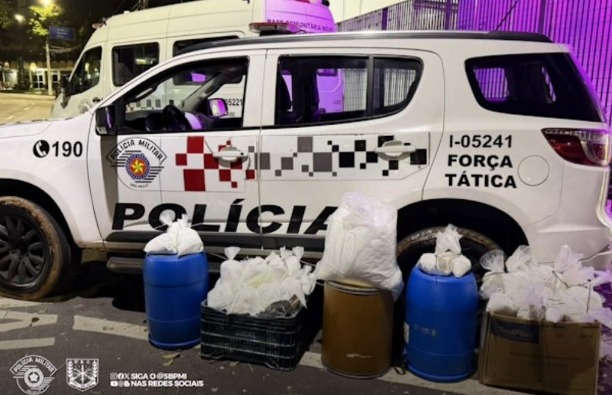 Casal é preso com mais de 78 quilos de cocaína em Pindamonhangaba