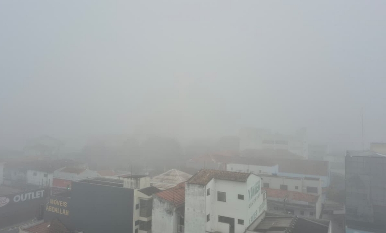 Neblina e calor marcam semana em Pindamonhangaba