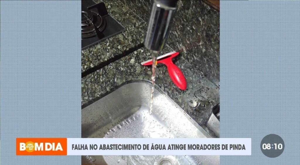 Dor na torneira atinge cidadãos em Pindamonhangaba