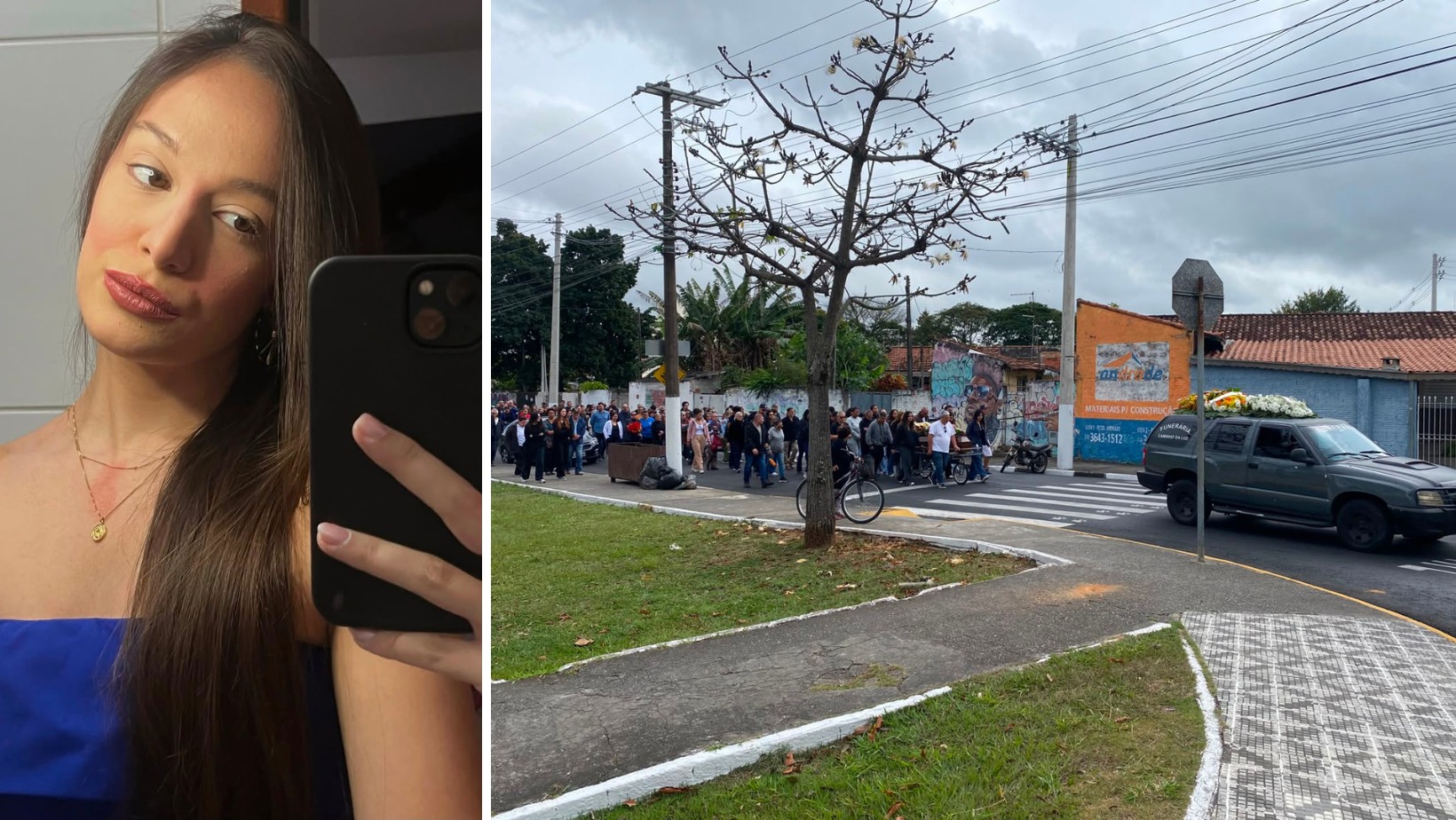 Lívia Berthoud, estudante de Direito assassinada a tiros, é sepultada em Pindamonhangaba