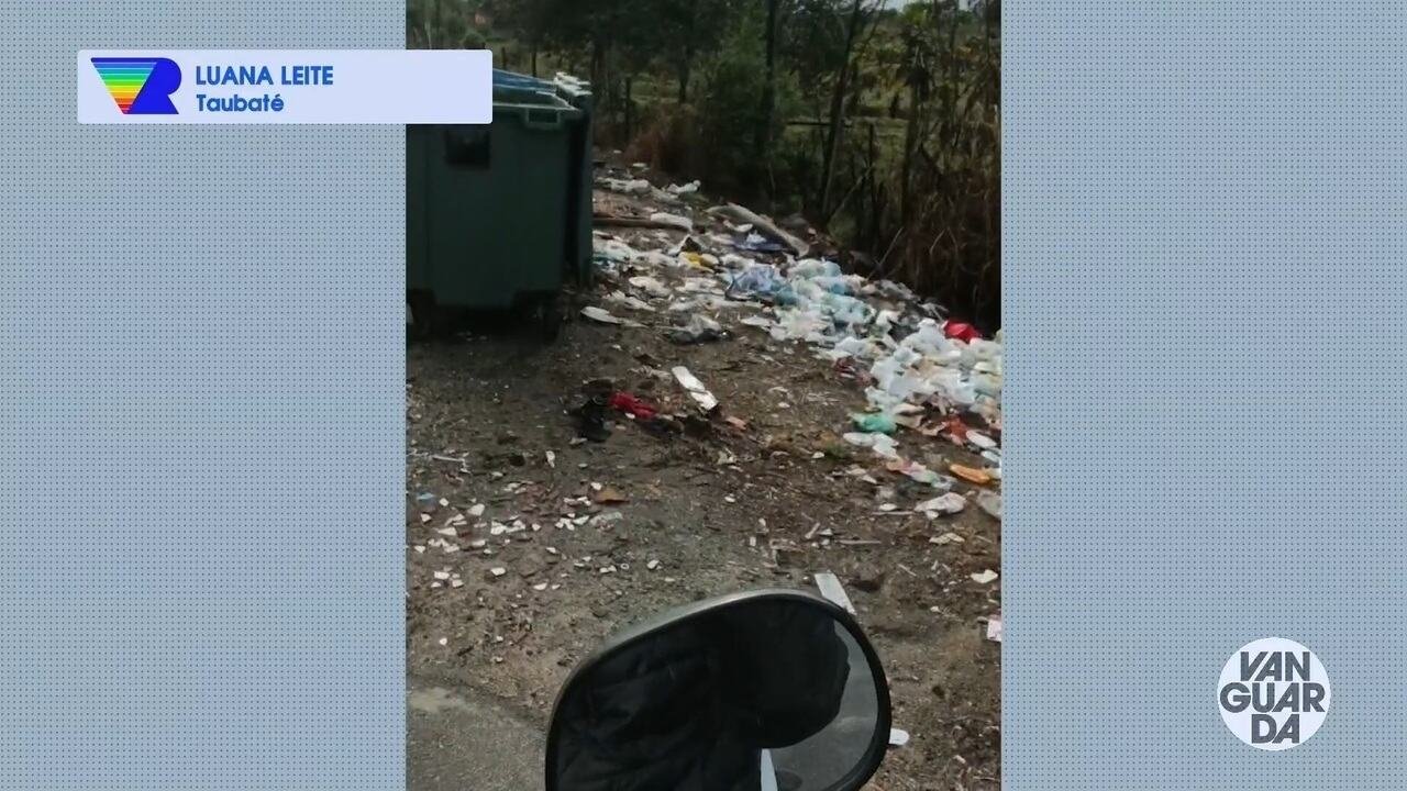 Taubaté enfrenta problema com descarte irregular de lixo