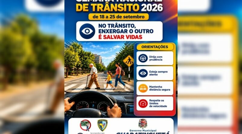 Guaratinguetá Realiza Semana de Conscientização no Trânsito