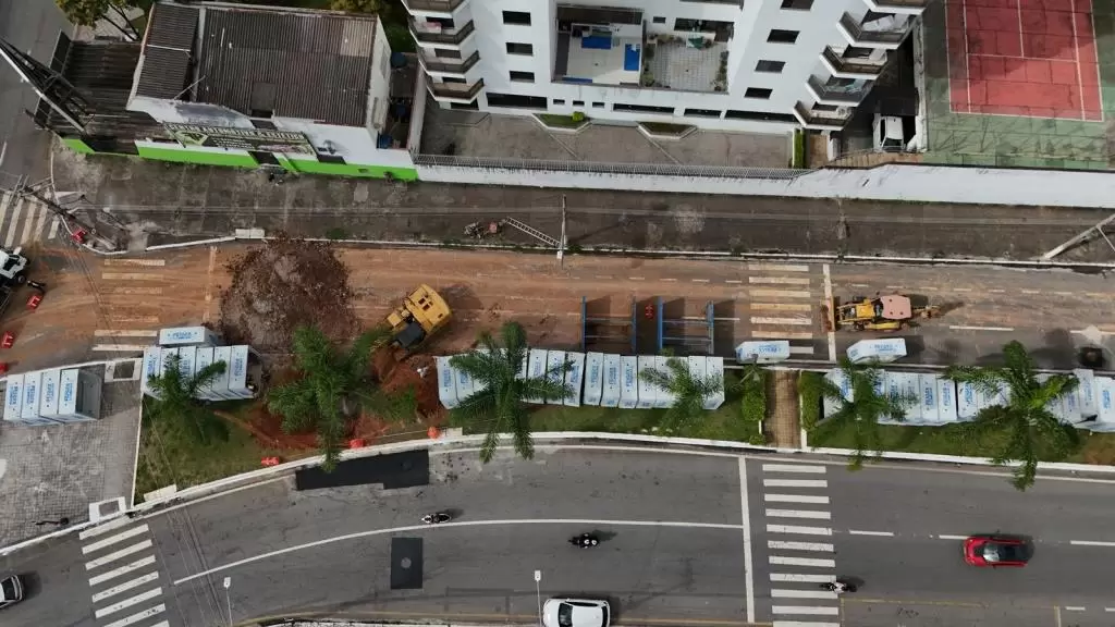 Prefeitura de Taubaté Realiza Obras de Macrodrenagem em Segundo Trecho da Avenida do Povo