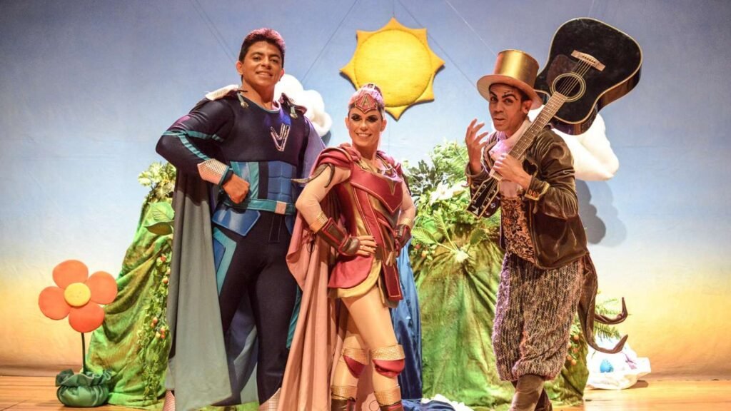 Aparecida recebe espetáculo circense ambientalista