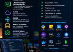 AULAS E MENTORIAS PARTICULARES DE PROGRAMAÇÃO