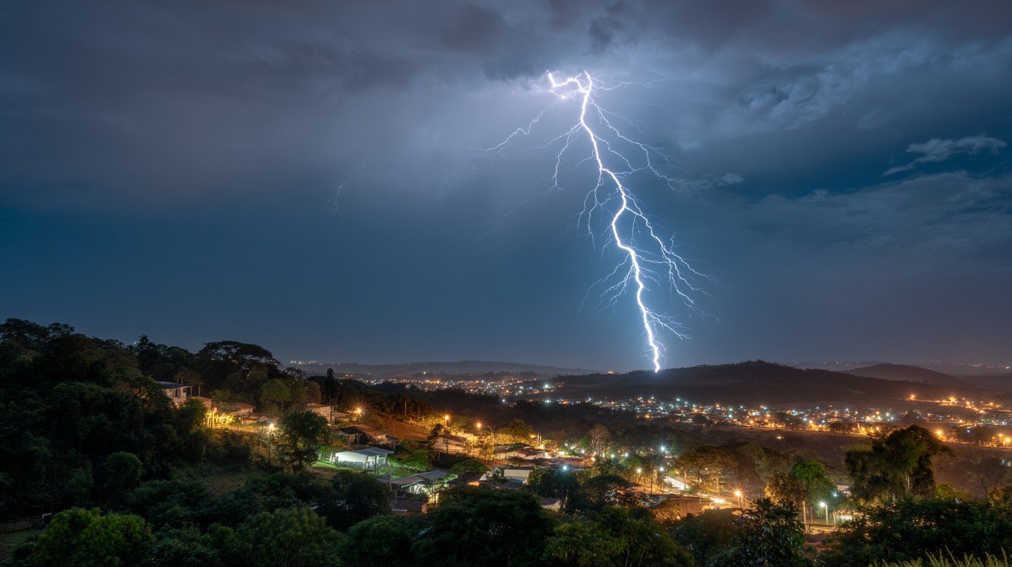Tempestade intensa alertada pelo INMET para região de São José dos Campos