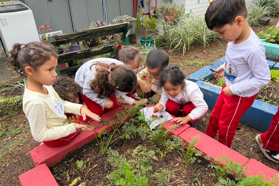Hortas e merenda escolar garantem alimentação saudável em São José dos Campos