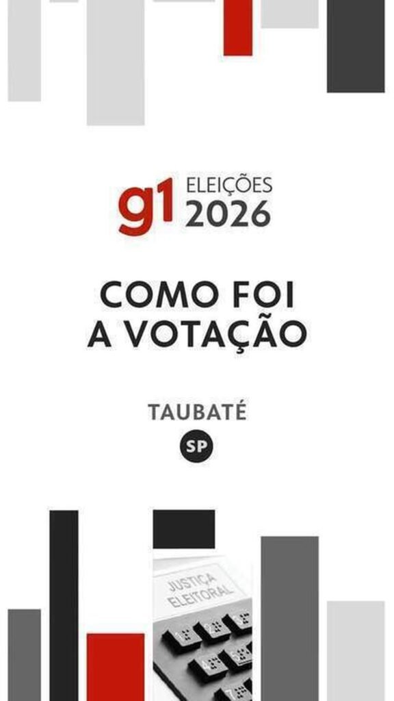 Resultado do 2º Turno das Eleições 2026 em Taubaté
