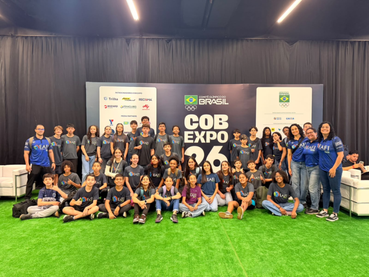 Alunos de Taubaté participam da COB Expo e se aprofundam no mundo olímpico