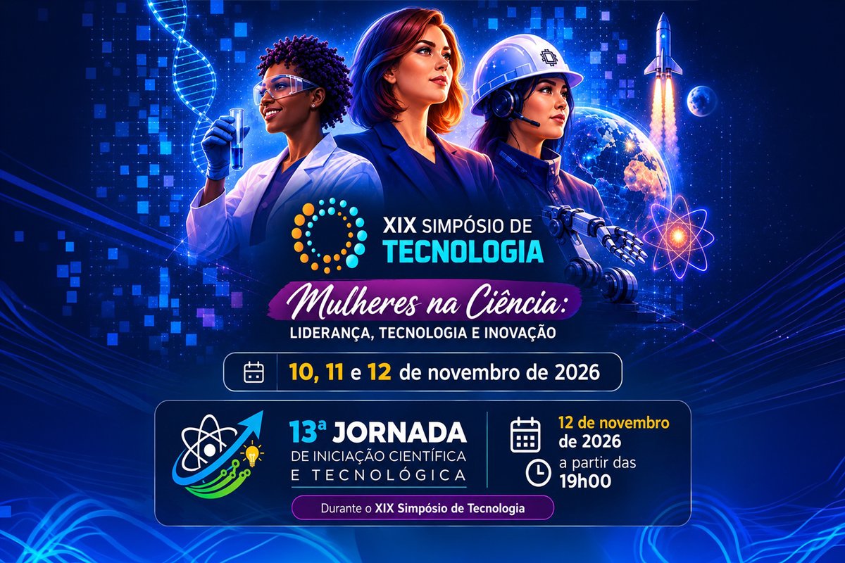 Fatec Pindamonhangaba anuncia XIX Simpósio de Tecnologia