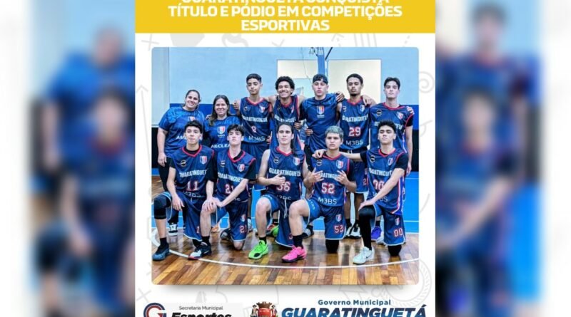 Guaratinguetá brilha nos esportes com pódios na regata de campeões