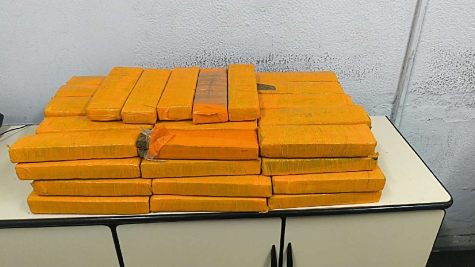 Polícia recupera 30 kg de maconha em freezer daadega de São José dos Campos
