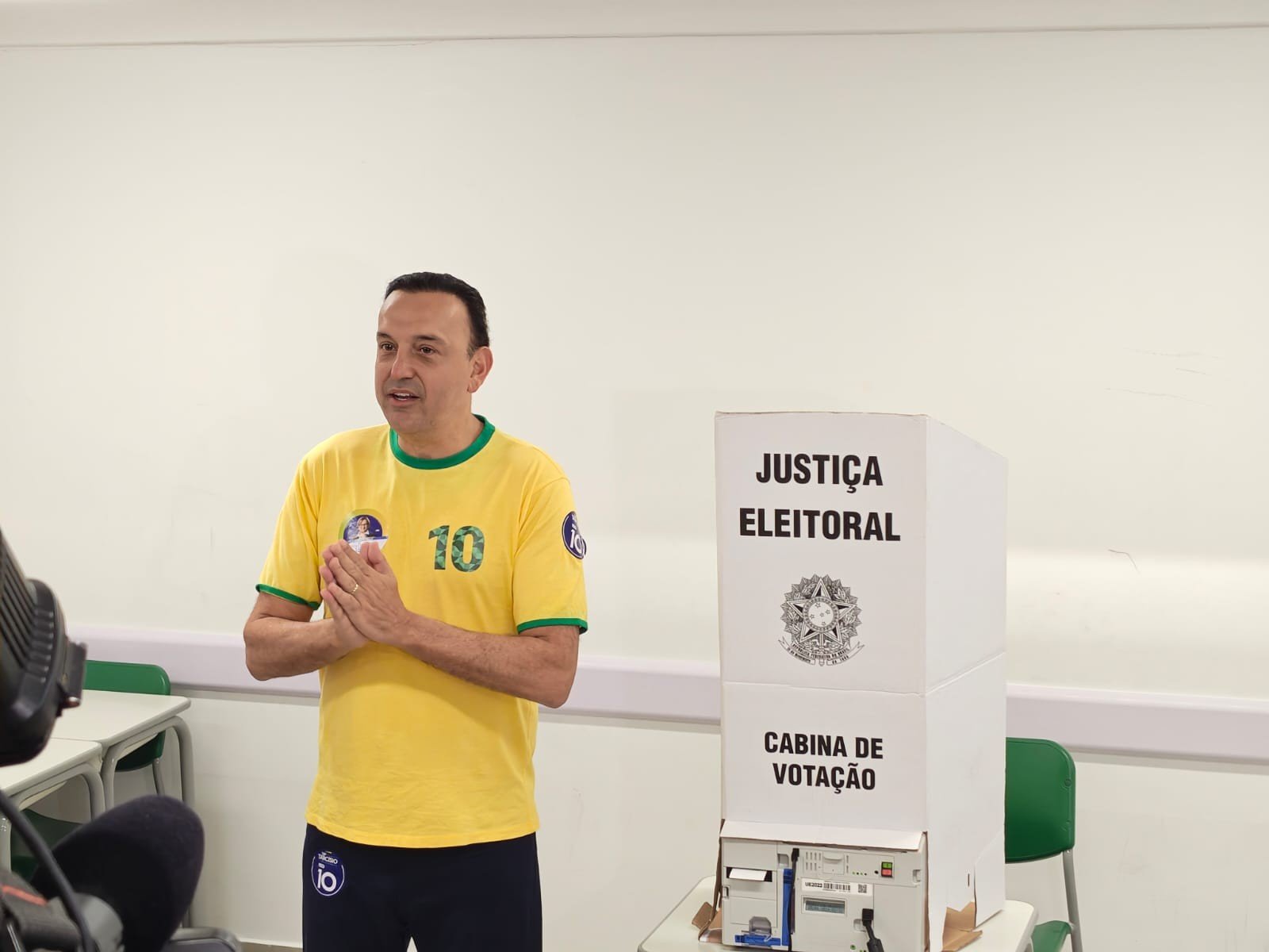 Felicio Ramuth Vota em São José dos Campos